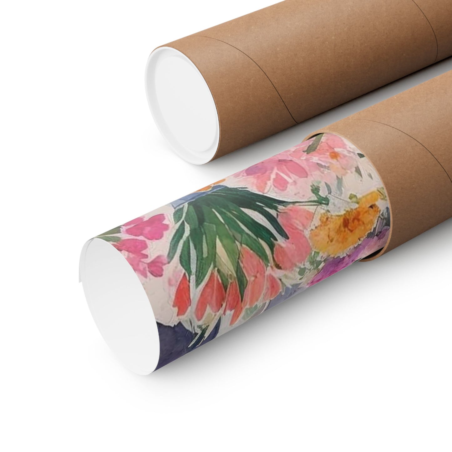 London Flower Market Watercolour Print